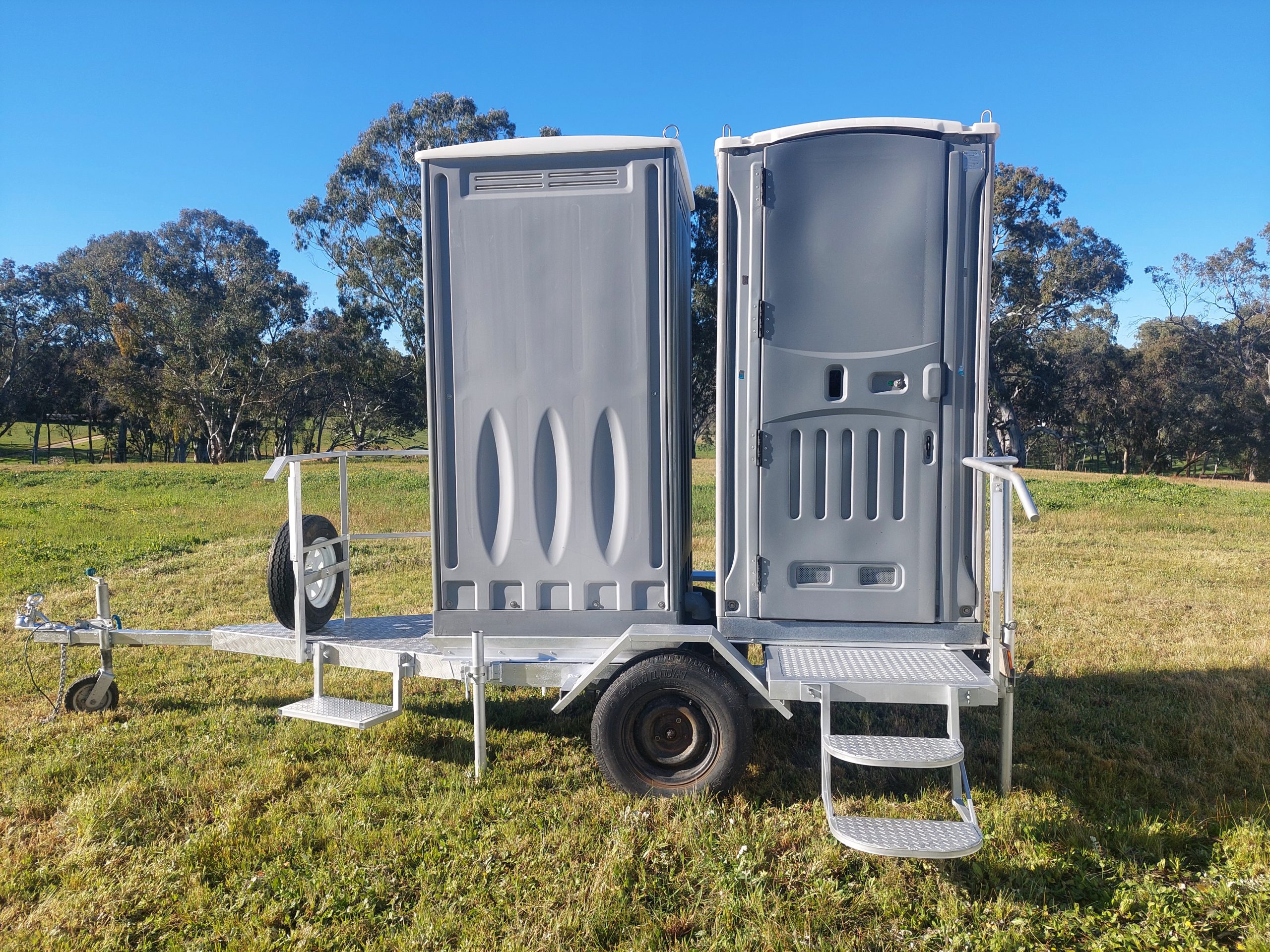 double portable toilet hire Adelaide double portable toilet hire Adelaide