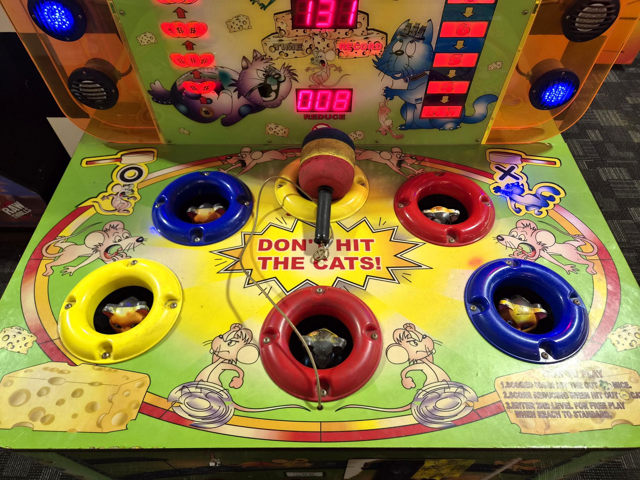Cats & Mice Hammer Game hire Adelaide